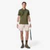 Ultra Dry bedrukt slim fit tennispolo voor heren