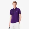 Ultra Dry bedrukt slim fit tennispolo voor heren