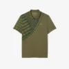 Ultra Dry bedrukt slim fit tennispolo voor heren