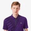 Ultra Dry bedrukt slim fit tennispolo voor heren