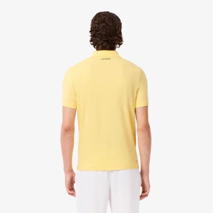 Ultra Dry bedrukt slim fit tennispolo voor heren