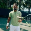 Ultra Dry bedrukt slim fit tennispolo voor heren