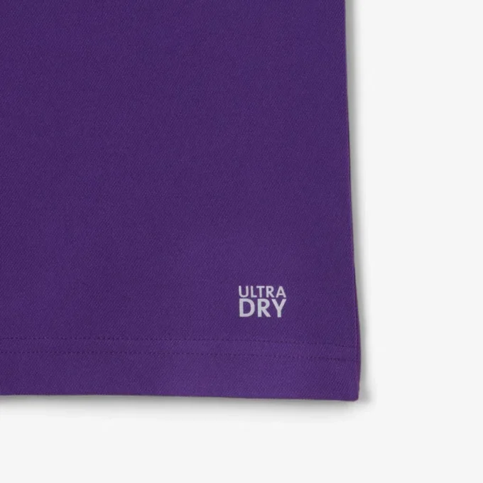 Ultra Dry bedrukt slim fit tennispolo voor heren