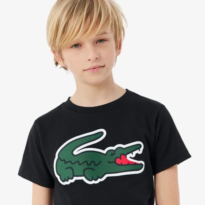 Ultra Dry bedrukt sport-T-shirt voor kinderen