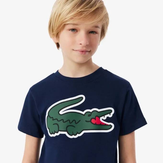 Ultra Dry bedrukt sport-T-shirt voor kinderen