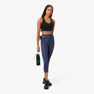 Ultra Dry bedrukte stretch sportlegging voor dames