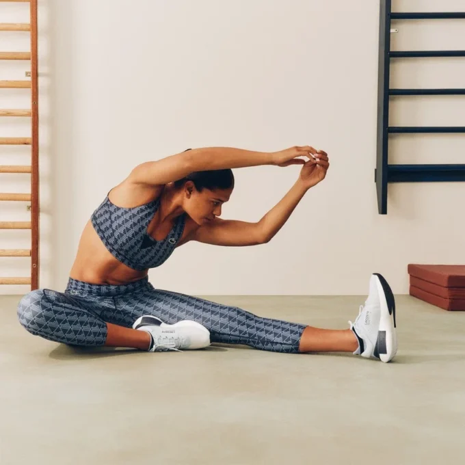 Ultra Dry bedrukte stretch sportlegging voor dames