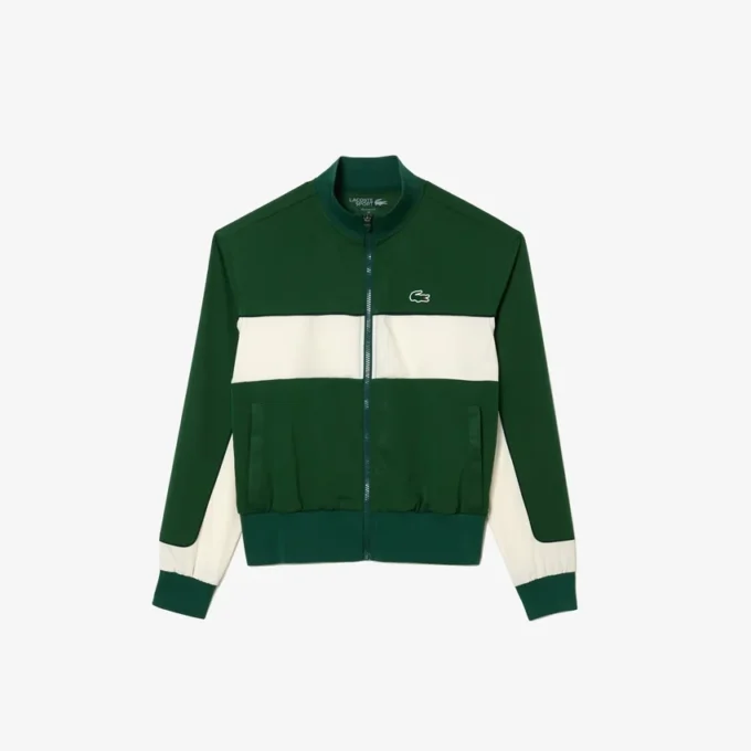 Ultra Dry Colorblock stretch tennisjack voor dames