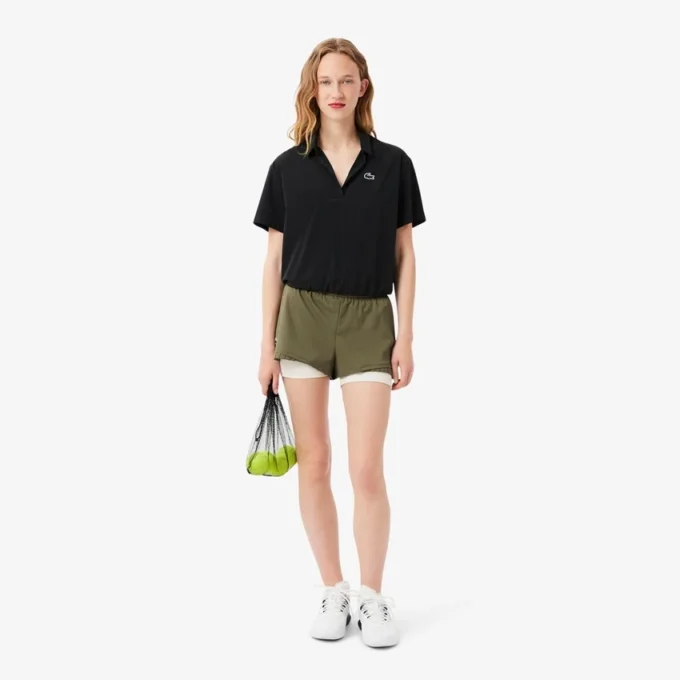 Ultra Dry gevoerde tennisshort voor dames