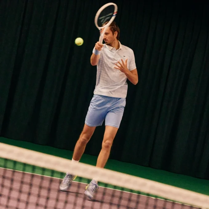 Ultra Dry stretch tennisshort voor heren