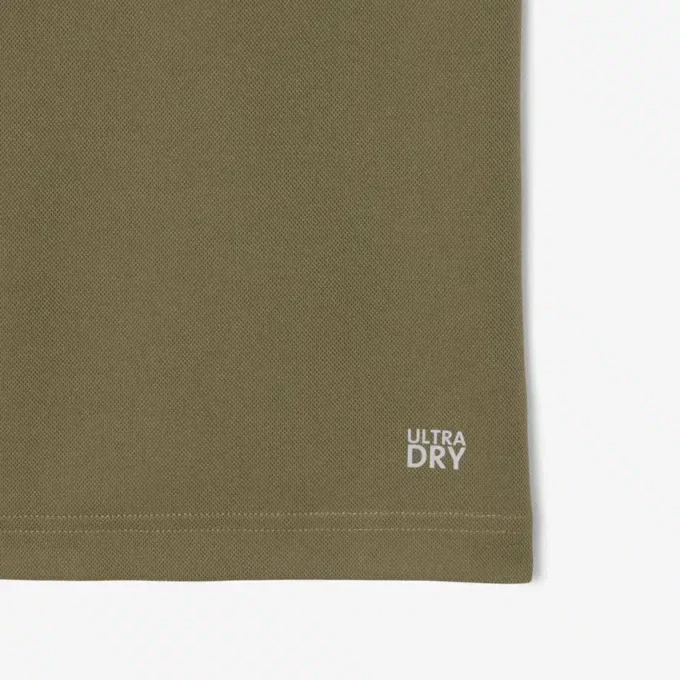 Ultra Dry-tennispolo met merkstreep voor heren