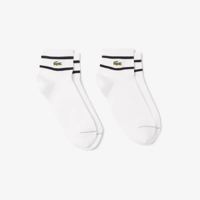 Unisex 2-pack gestreepte sokken