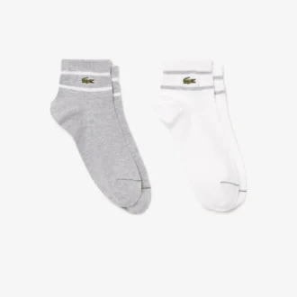 Unisex 2-pack gestreepte sokken