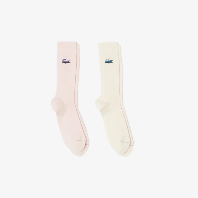 Unisex 2-pack katoenen sokken