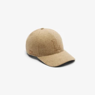 Unisex baseballpet van wolvilt