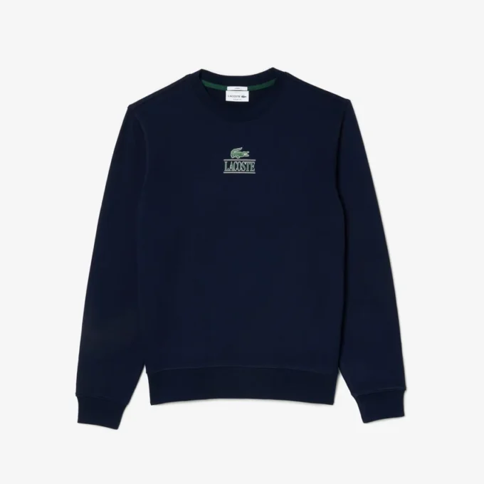Unisex fleece-Sweatshirt met kenmerkende print