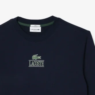 Unisex fleece-Sweatshirt met kenmerkende print