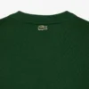 Unisex fleece sweatshirt met ronde hals en print