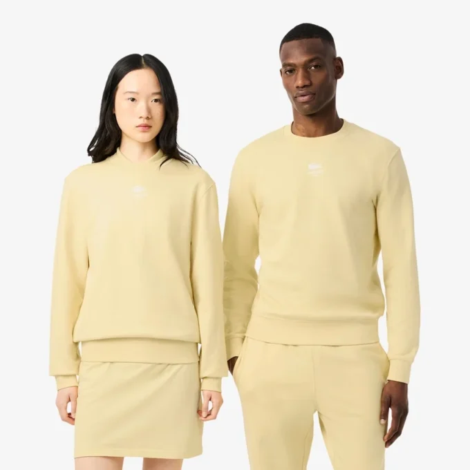 Unisex fleece sweatshirt with print