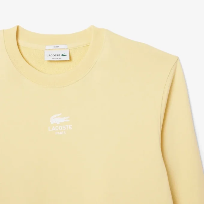 Unisex fleece sweatshirt with print