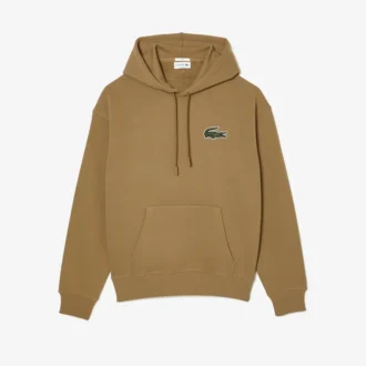 Unisex fleecehoodie met losse pasvorm