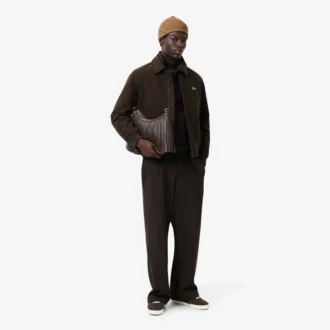 Unisex geribde gebreide muts van geborstelde wol
