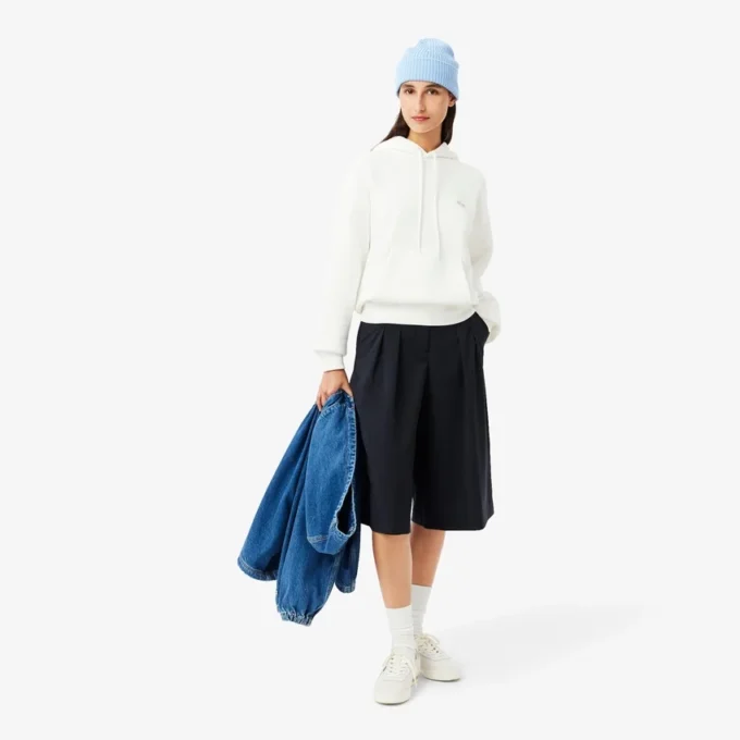 Unisex geribde gebreide muts van geborstelde wol