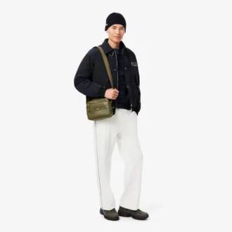 Unisex geribde gebreide muts van geborstelde wol