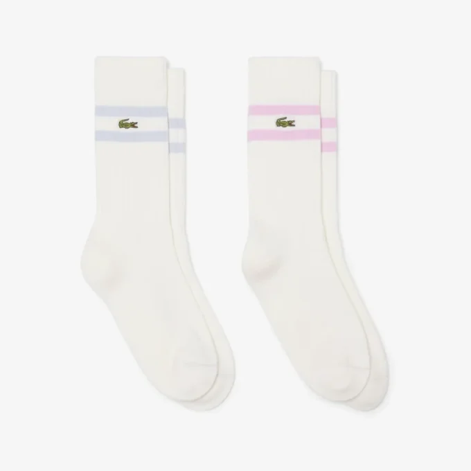 Unisex geribde katoenen sokken