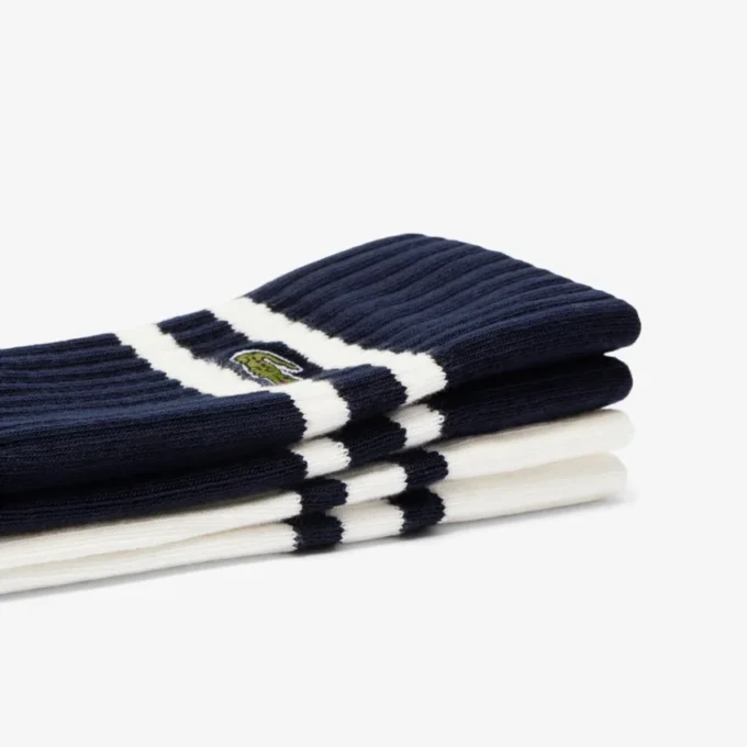 Unisex geribde katoenen sokken