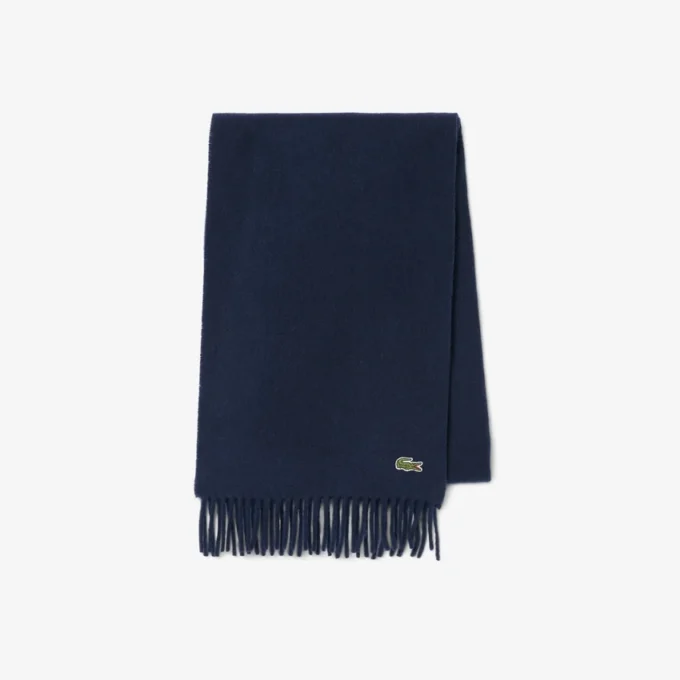 Unisex geschenkpakket met sjaal van geborstelde wol
