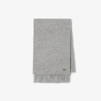 Unisex geschenkpakket met sjaal van geborstelde wol