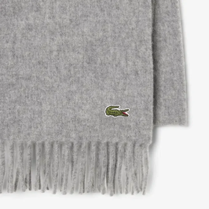 Unisex geschenkpakket met sjaal van geborstelde wol
