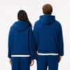 Unisex hoodie met losse pasvorm en badge-accent
