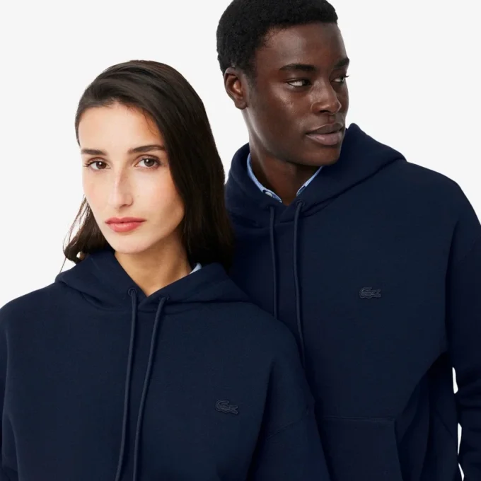 Unisex hoodie van dik fleece