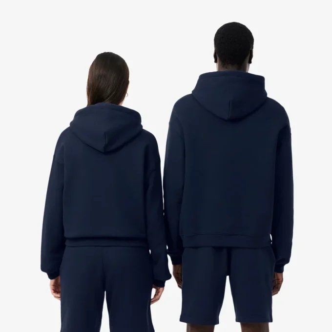Unisex hoodie van dik fleece