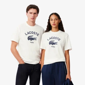 Unisex katoen T-shirt met kenmerkende print