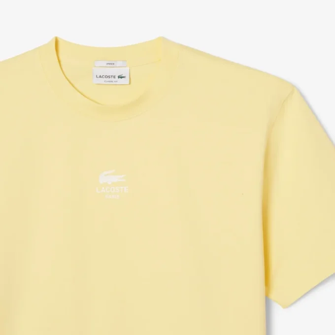 Unisex katoen T-shirt met kenmerkende print