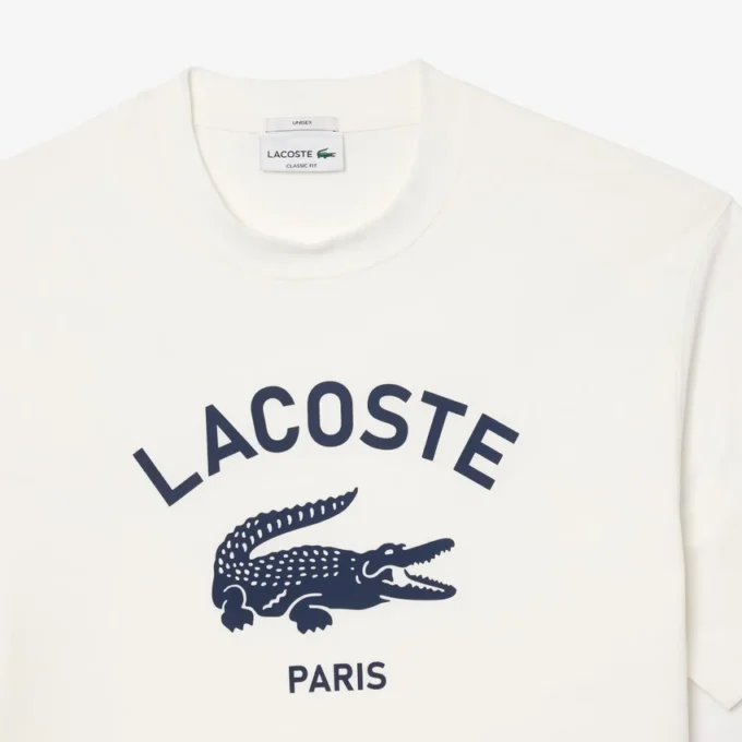 Unisex katoen T-shirt met kenmerkende print