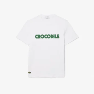 Unisex katoen T-shirt met print