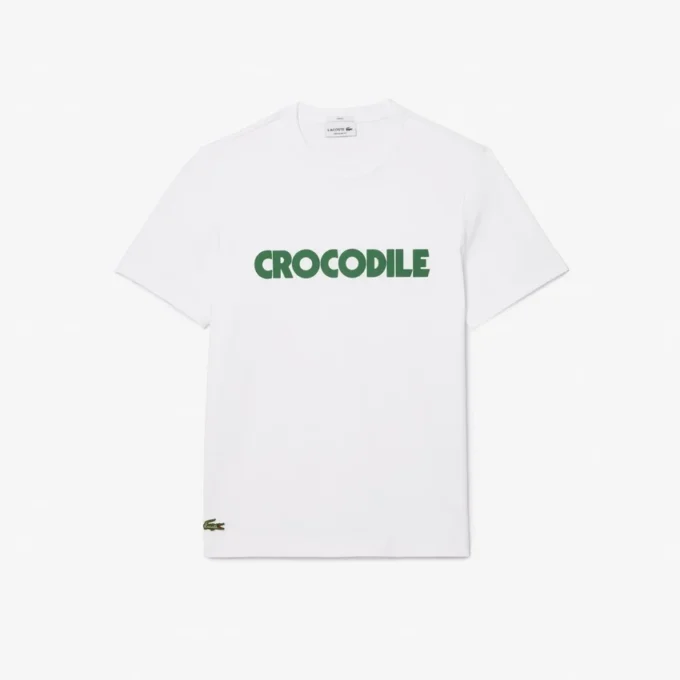 Unisex katoen T-shirt met print