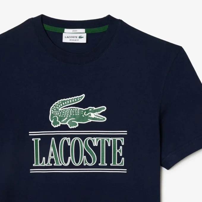 Unisex katoen T-shirt met print