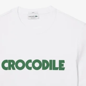 Unisex katoen T-shirt met print