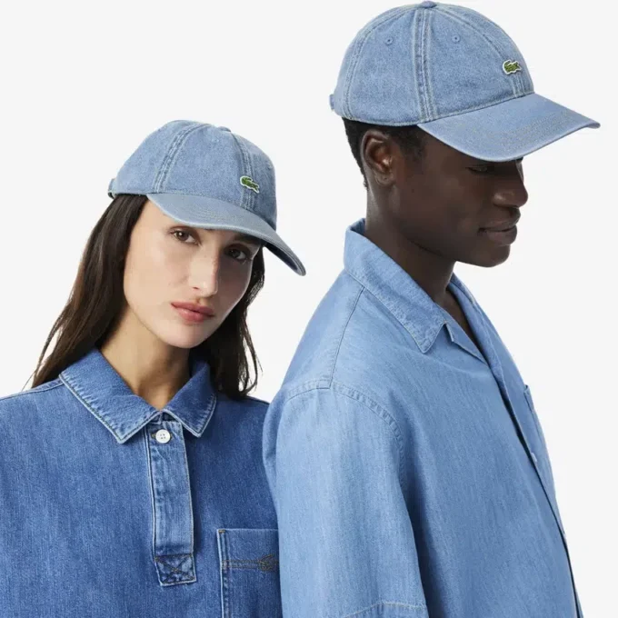 Unisex katoenen denim pet