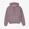 Unisex katoenen fleece hoodie met losse pasvorm