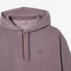 Unisex katoenen fleece hoodie met losse pasvorm