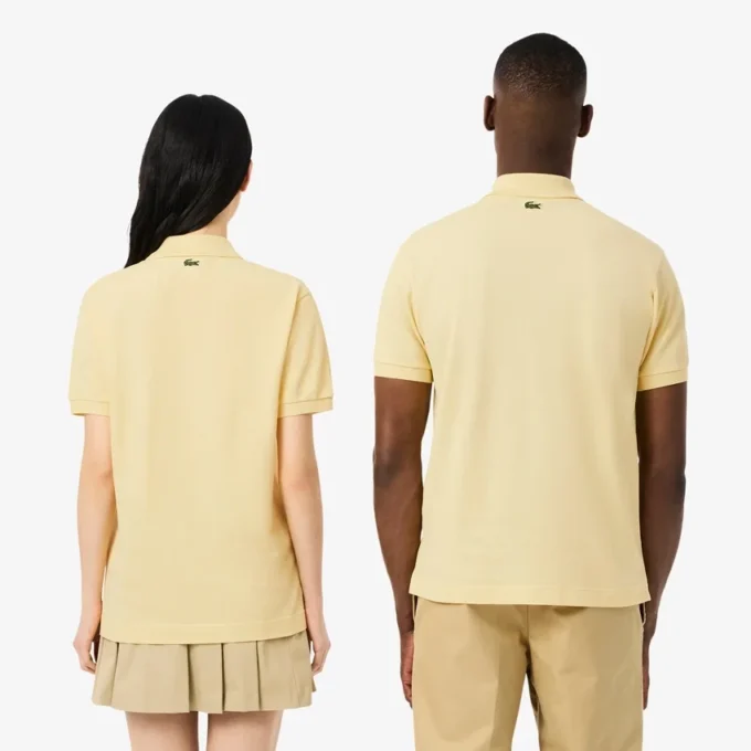 Unisex klassieke pasvorm L.12.12-poloshirt met kenmerkende print
