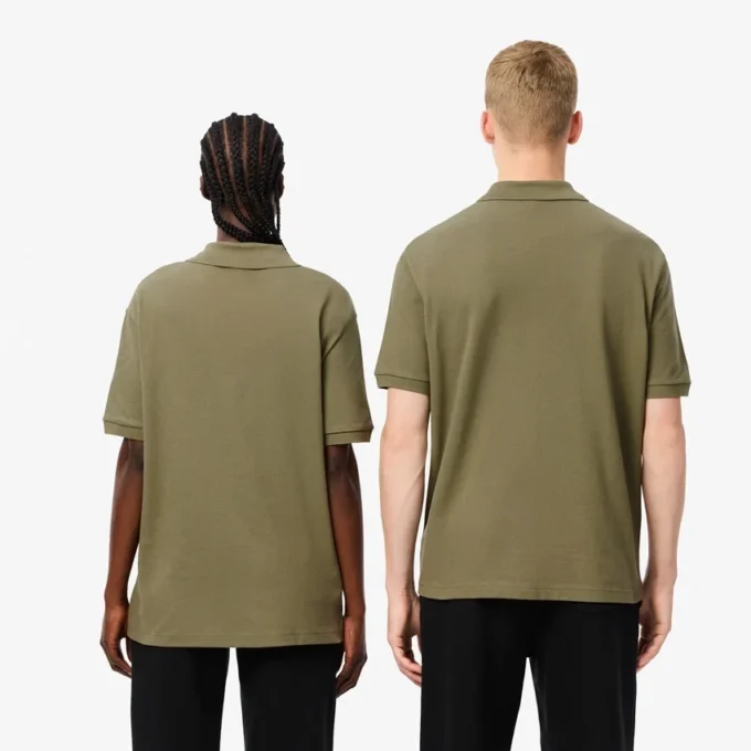 Unisex L.12.12 Piqua Badge-polo met losse pasvorm