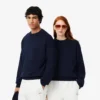 Unisex losvallend sweatshirt van dik fleece