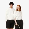 Unisex losvallend sweatshirt van dik fleece
